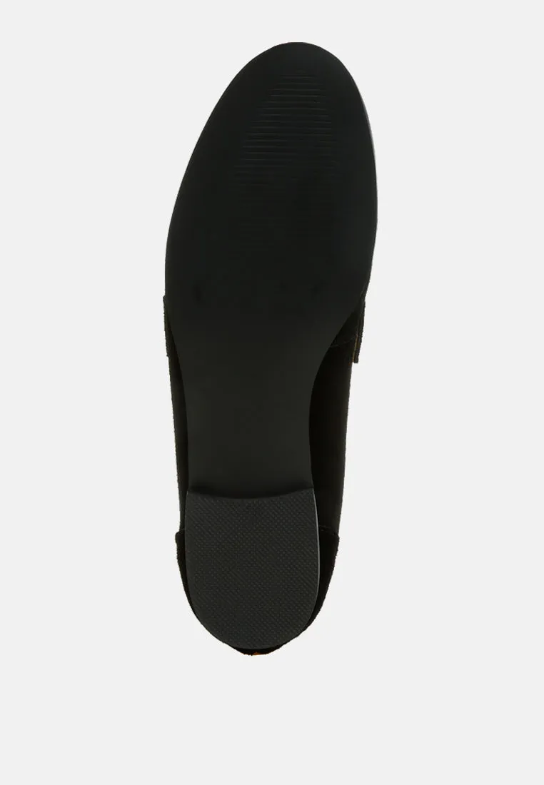Rhinestone Penny Strap Loafers By RUW