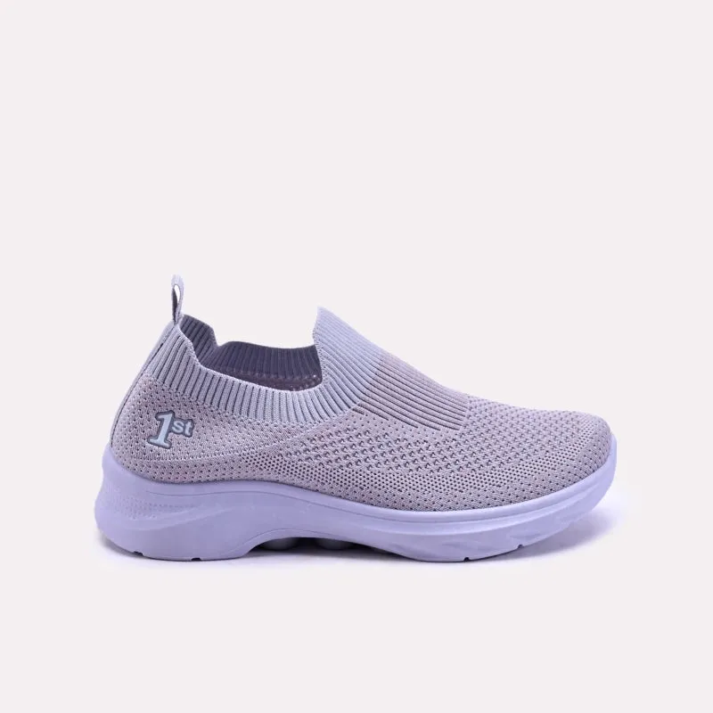 Rivka Gray Slip On Sneakers 0440750