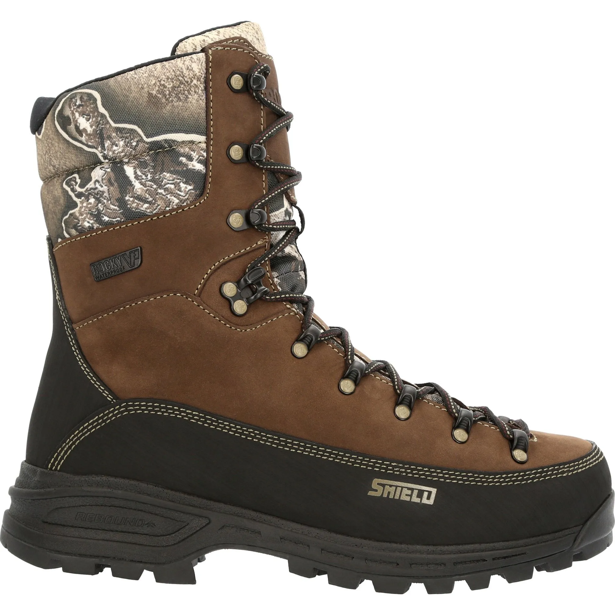 Rocky Men's MTN Stalker Pro 10" Waterproof 800G Hiker Mountain Boot Realtree - RKS0530