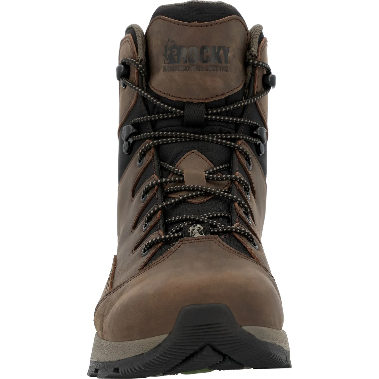 Rocky Mens Trophy Series WP Brown Leather Hiking Boots 12 M