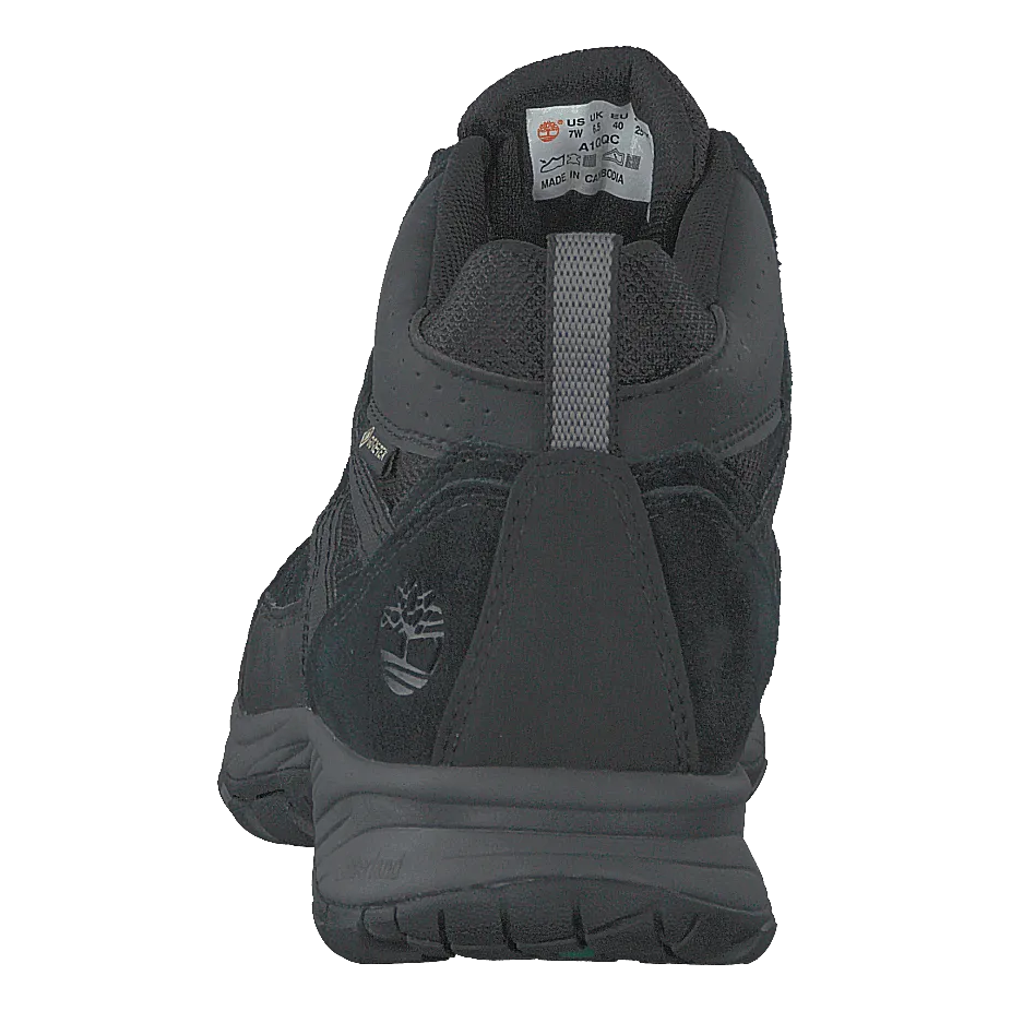 Sadler Pass Gtx Black Suede