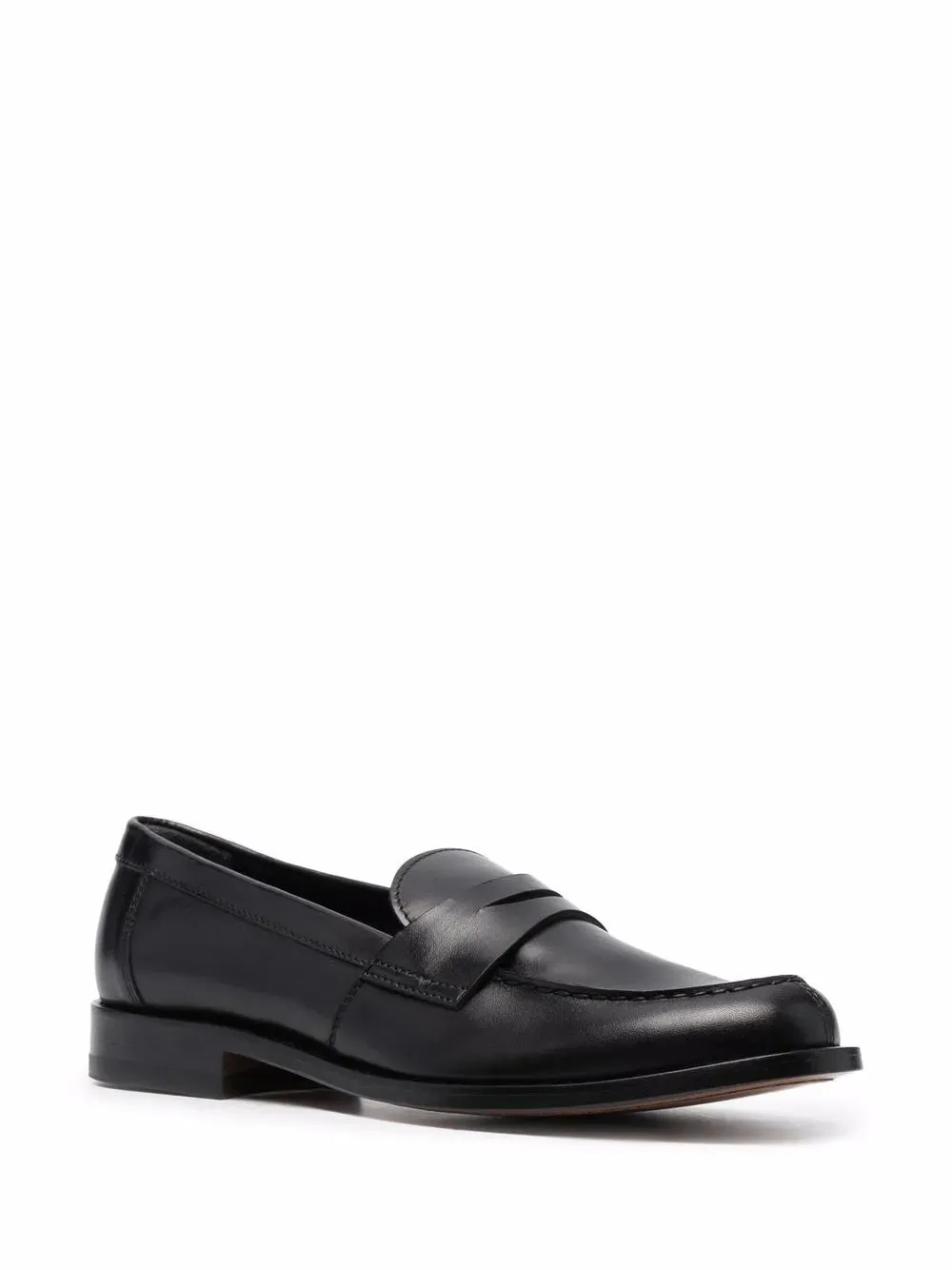 Scarosso Harper leather penny loafers