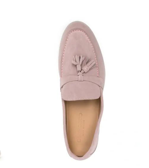 Scarosso
tassel detail suede loafers
