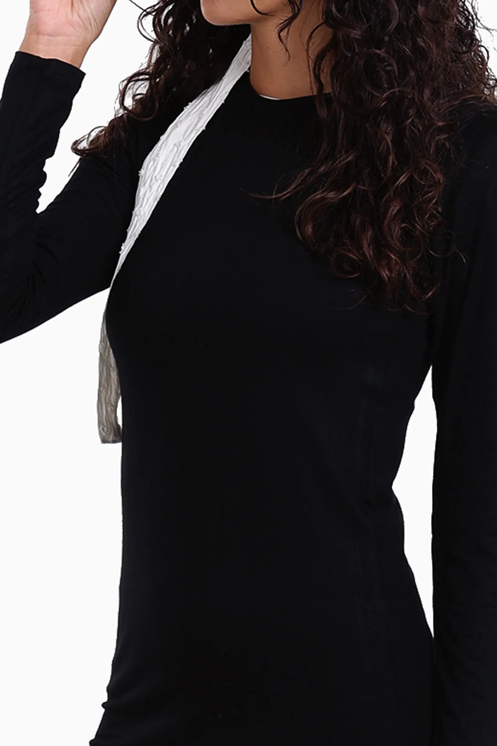 Slim Dress with Back Slit