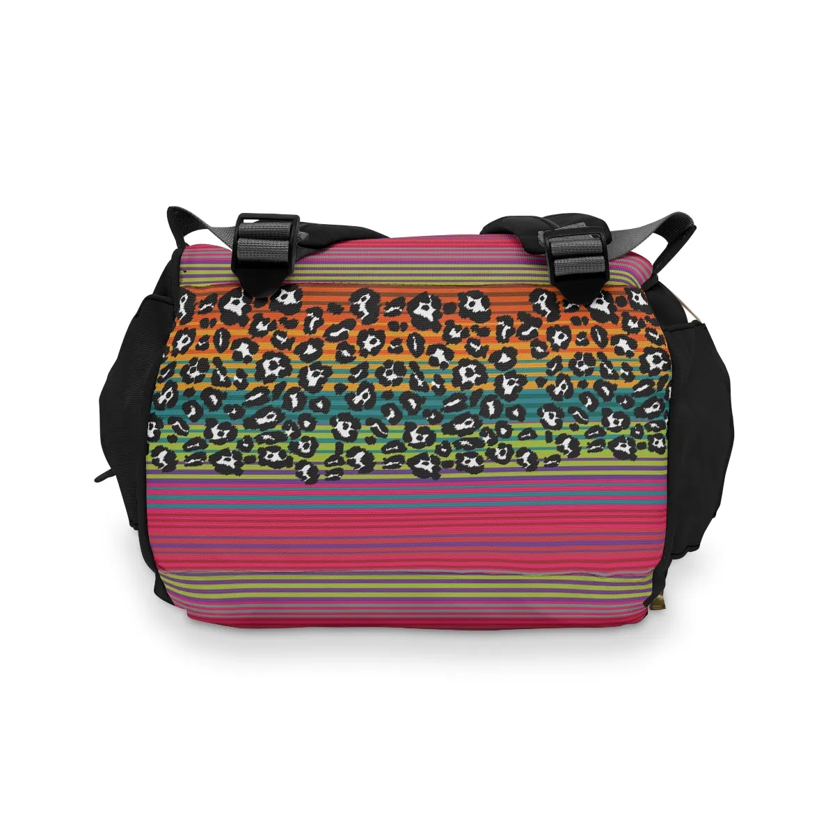 Snow Leopard Serape Top Hand All-Around Bag