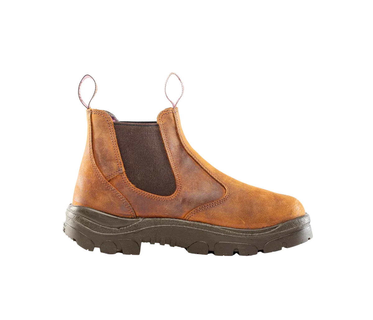 Steel Blue Women's Hobart Ladies 6" Steel Toe WP Work Boot- Brown - 812891