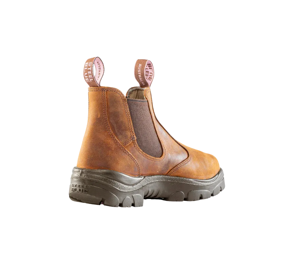 Steel Blue Women's Hobart Ladies 6" Steel Toe WP Work Boot- Brown - 812891