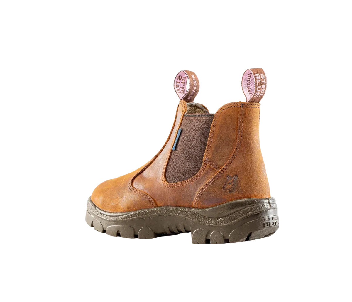 Steel Blue Women's Hobart Ladies 6" Steel Toe WP Work Boot- Brown - 812891