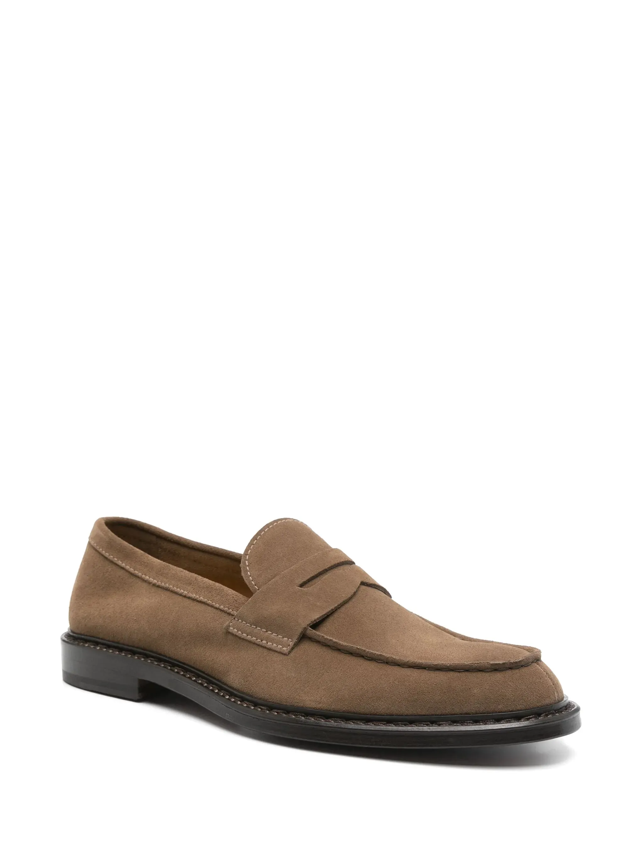 Suede Loafers