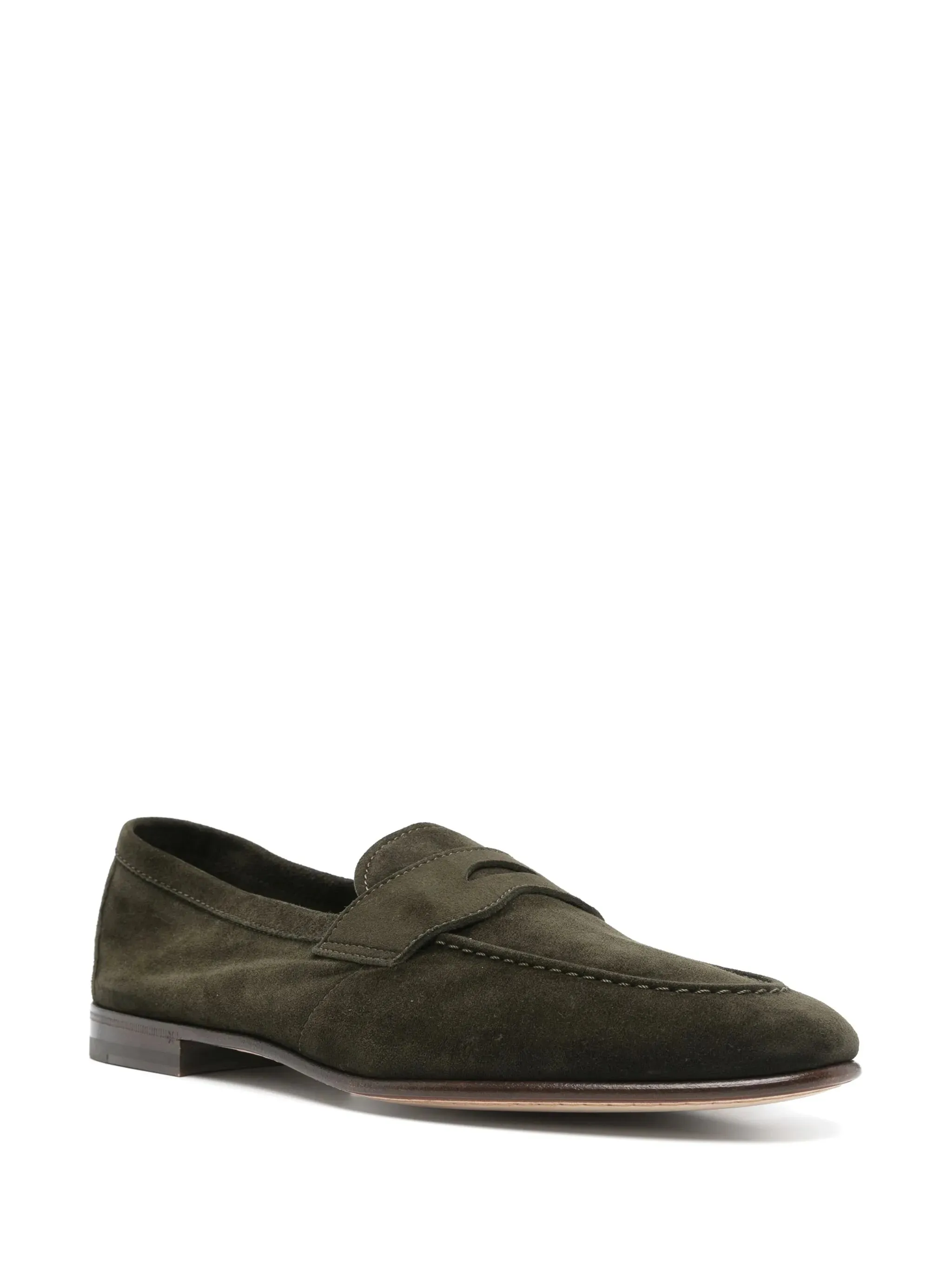 Suede Loafers