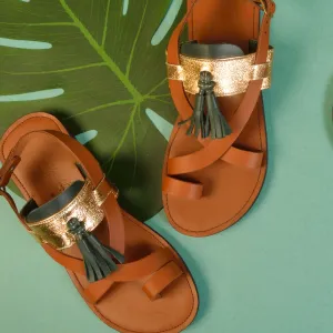 Tassel Ankle Strap