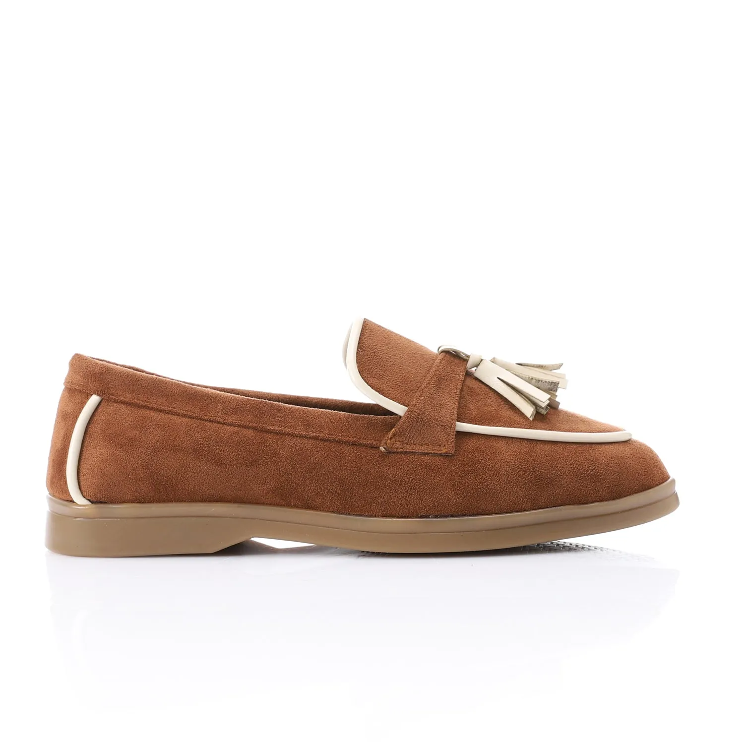 Tassel loafers in Havan suede leather