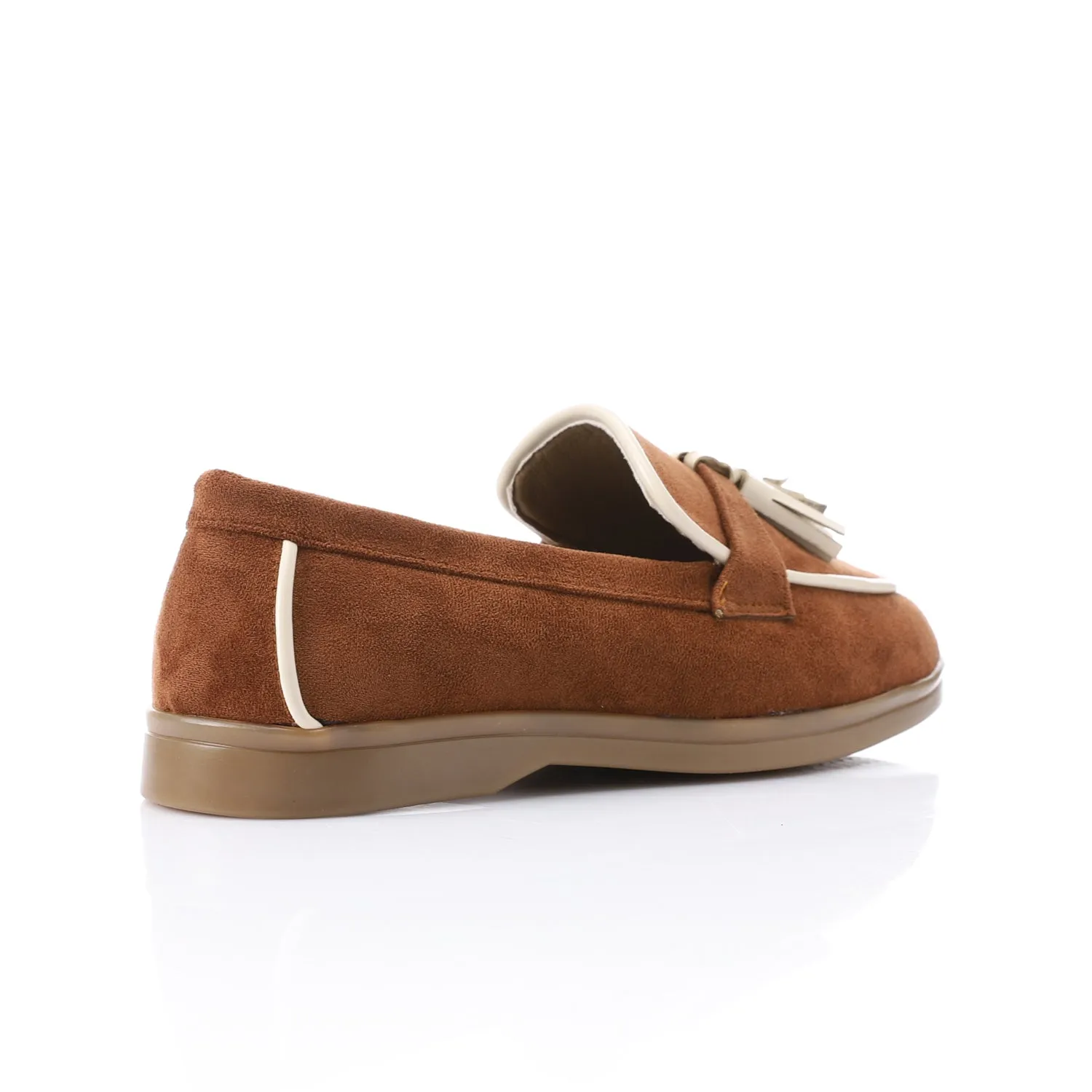 Tassel loafers in Havan suede leather