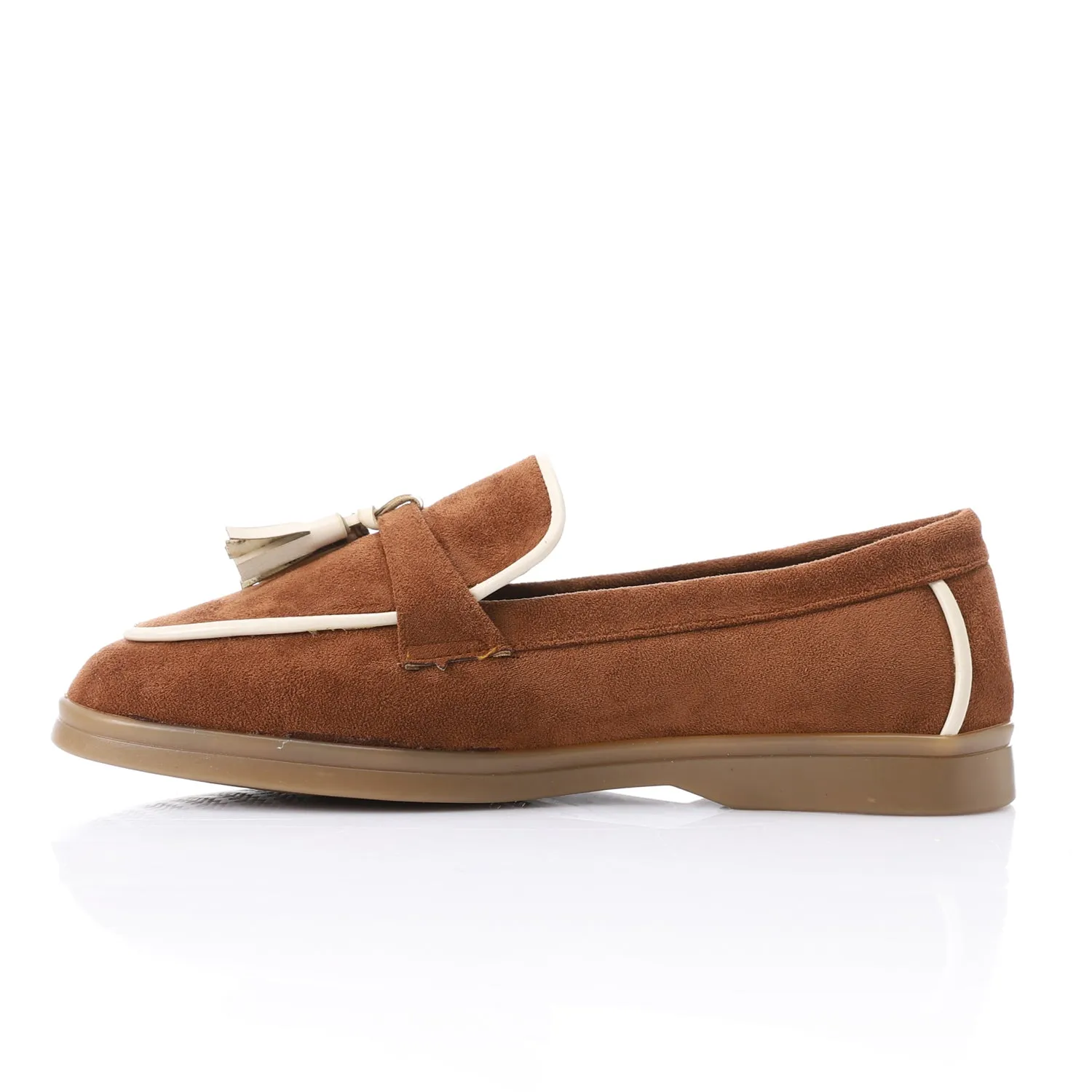 Tassel loafers in Havan suede leather