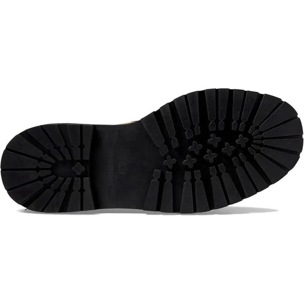 Teagan Caramel Cafe Leather Tassel Loafers