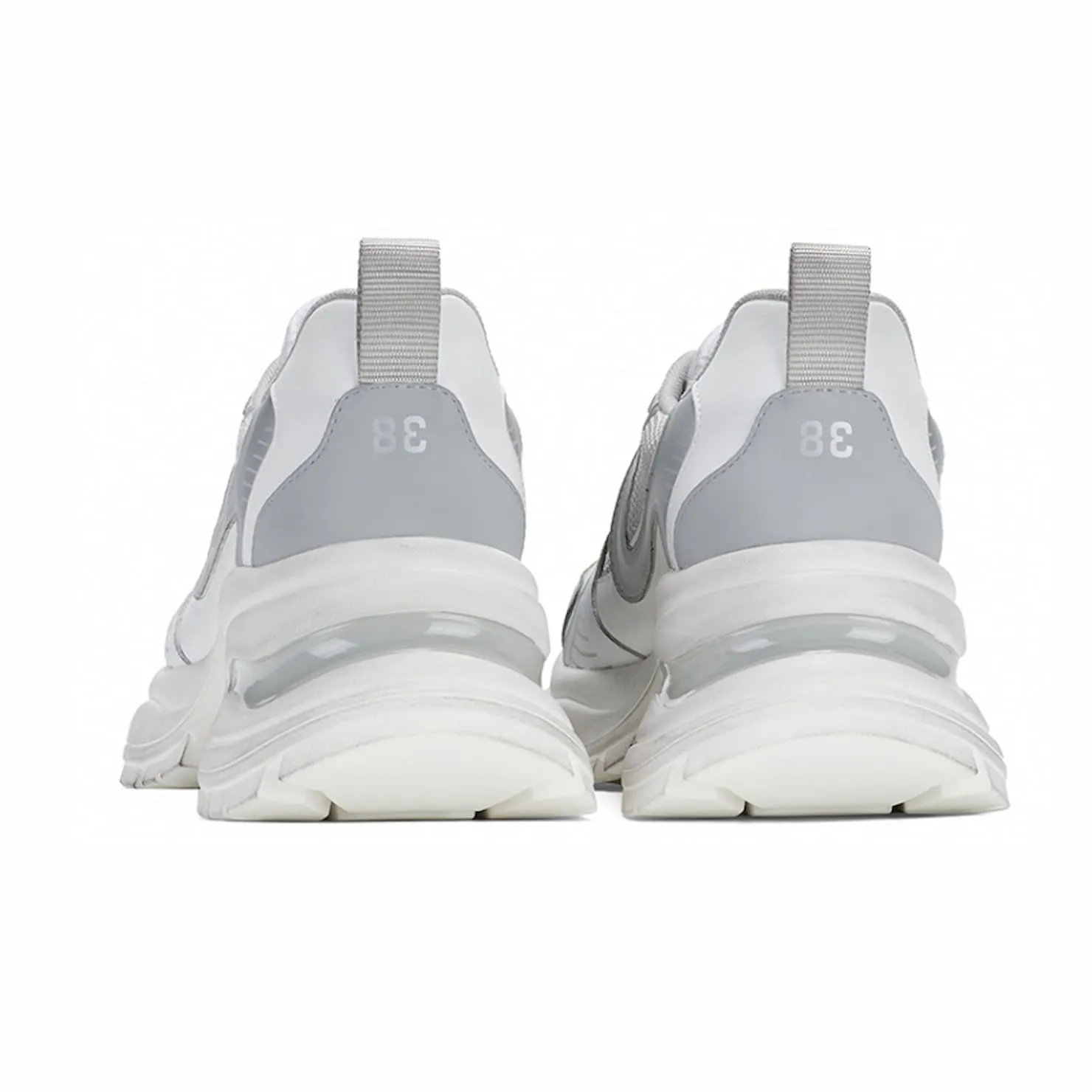 Thick-Soled Retro Platform  - White
