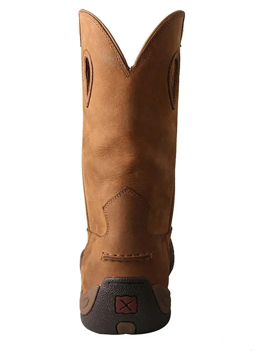 TWISTED X MEN'S 11" PULL ON HIKER BOOT- WATERPROOF