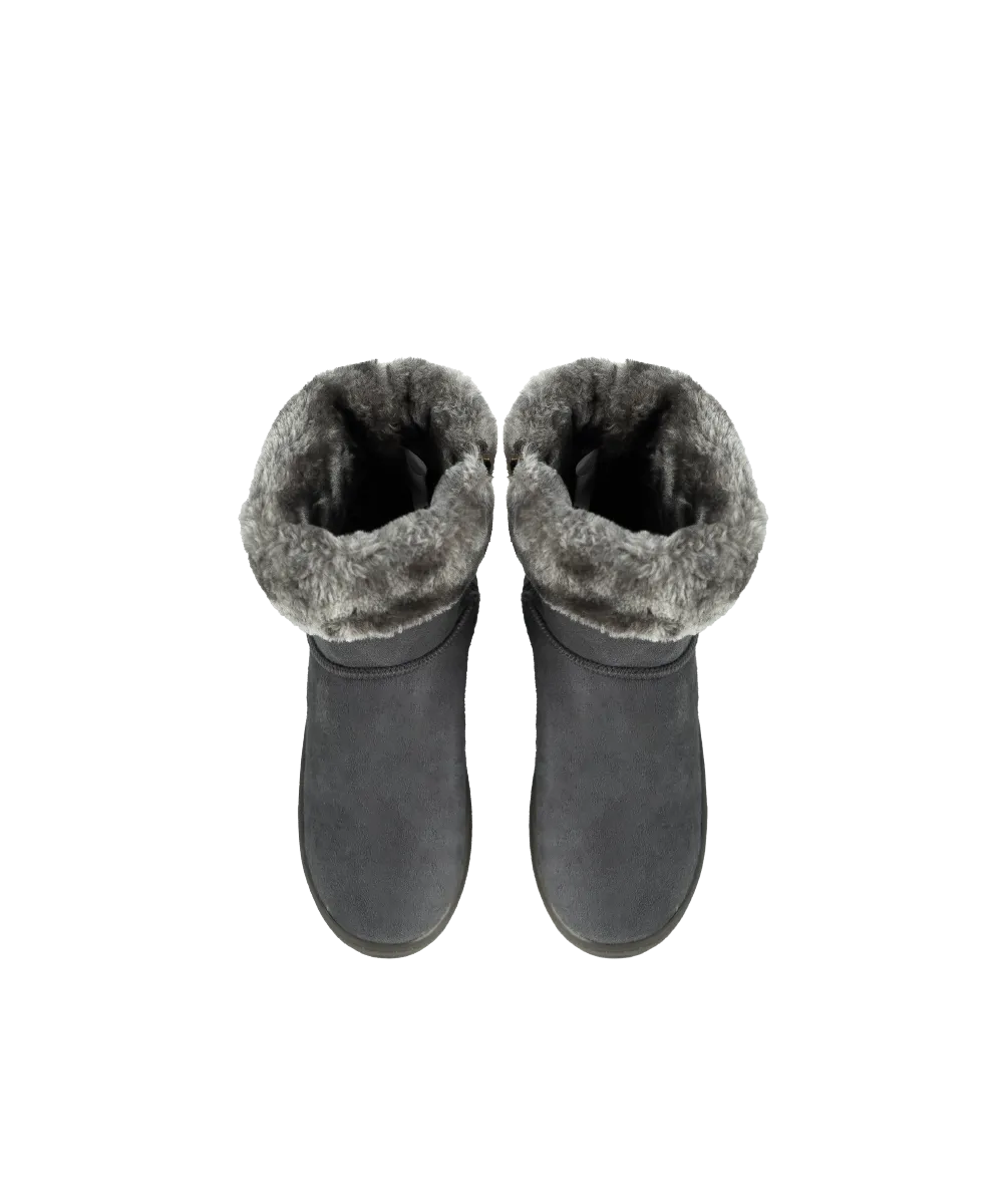 Unisex Basic Mid-Length Snow Boots