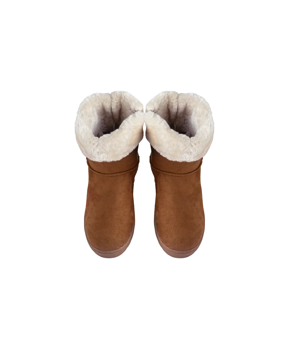Unisex Basic Mid-Length Snow Boots