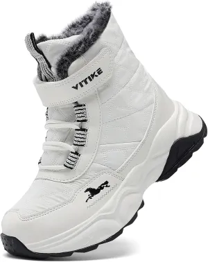 VITUOFLY Kids Hiking Boots: Warm, Anti-Skid, Durable