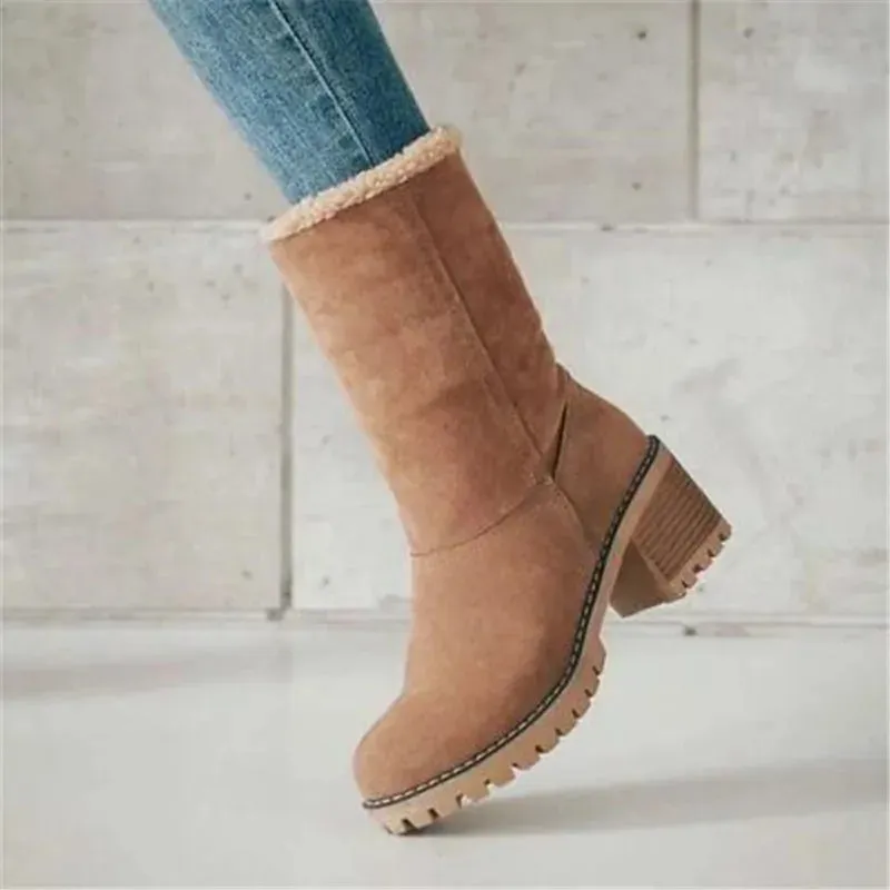 Winter Fur Warm Boots