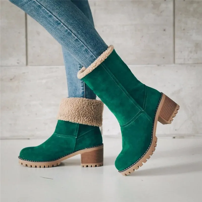 Winter Fur Warm Boots