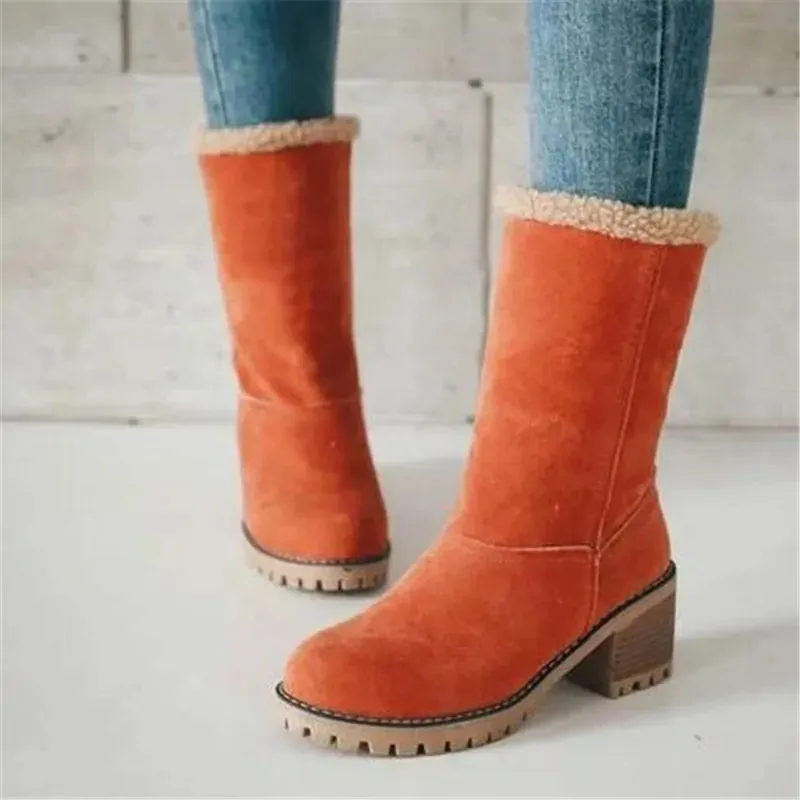 Winter Fur Warm Boots