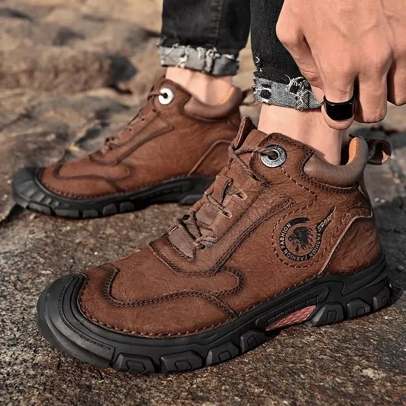 Winter Wear-resistant Ankle Mountaineering Boots