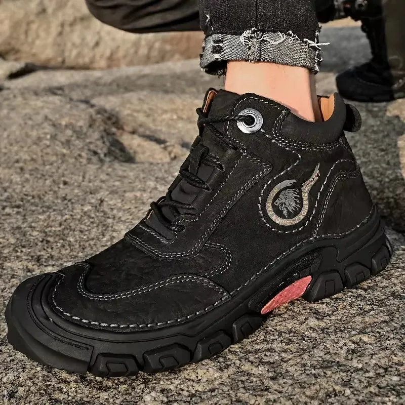 Winter Wear-resistant Ankle Mountaineering Boots