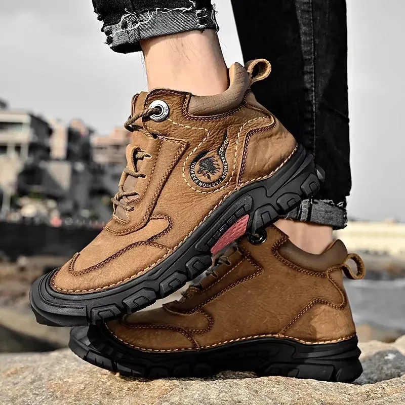 Winter Wear-resistant Ankle Mountaineering Boots
