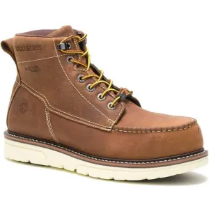 Wolverine Men's I-90 Durashock 6" Soft Toe Waterproof Wedge Work Boot- Tan - W200051