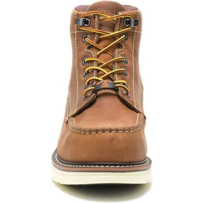 Wolverine Men's I-90 Durashock 6" Soft Toe Waterproof Wedge Work Boot- Tan - W200051