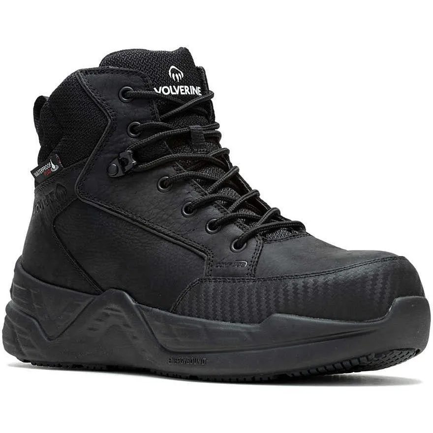 Wolverine Men's ProShift LX 6" Composite Toe Waterproof Work Boot -Black- W241009