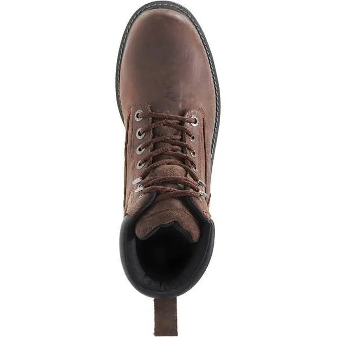 Wolverine Women's Floorhand Steel Toe Waterproof Work Boot - Brown - W10696
