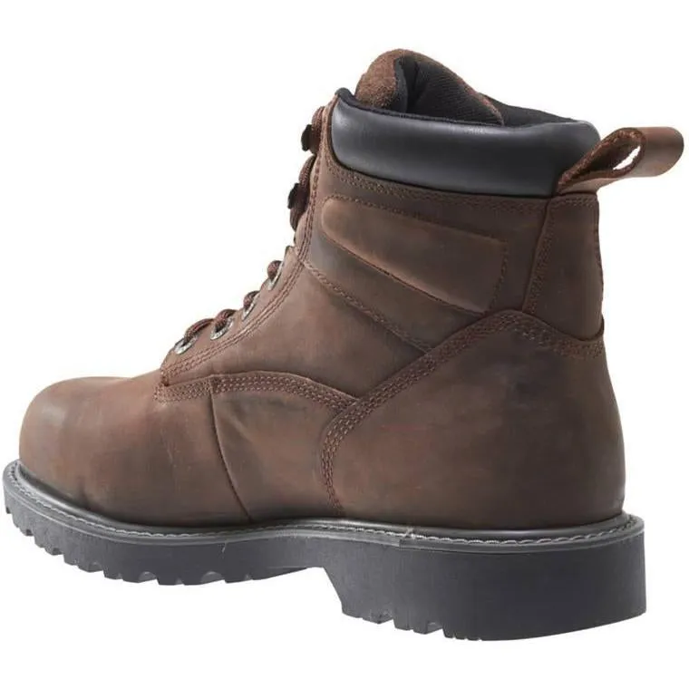 Wolverine Women's Floorhand Steel Toe Waterproof Work Boot - Brown - W10696