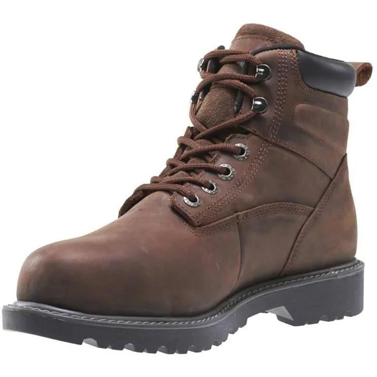 Wolverine Women's Floorhand Steel Toe Waterproof Work Boot - Brown - W10696
