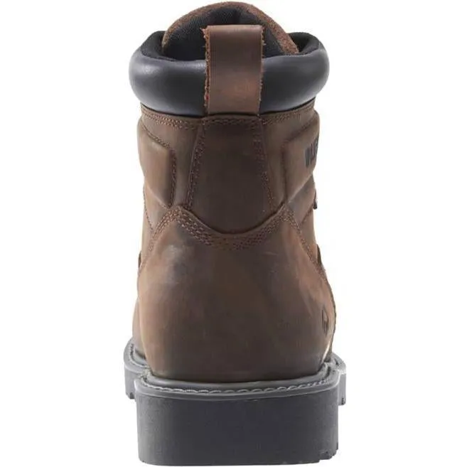 Wolverine Women's Floorhand Steel Toe Waterproof Work Boot - Brown - W10696