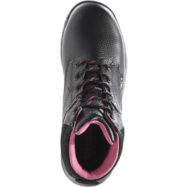 Wolverine Women's Piper 6" Composite Toe Waterproof Electrical Hazard Work Boot - Black - W10181