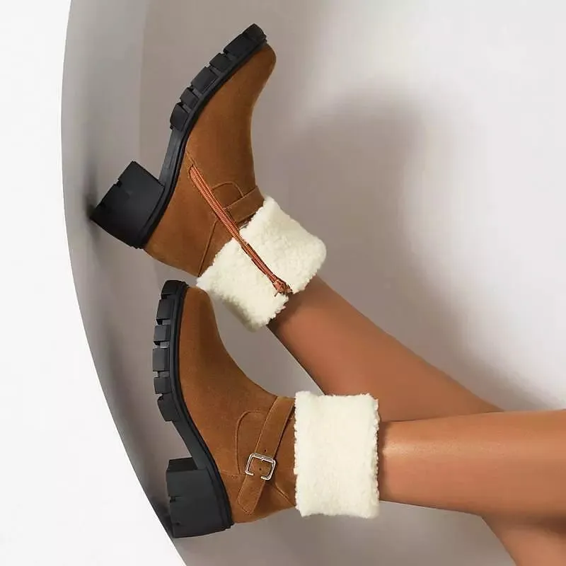 Women Brown Ankle Boots