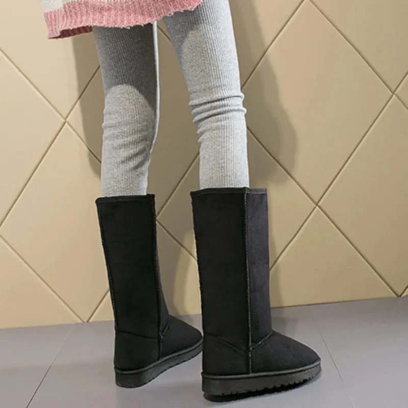 Women Classic Ladies Girls Winter Snow Boots Waterproof Warm Knee High Winter
