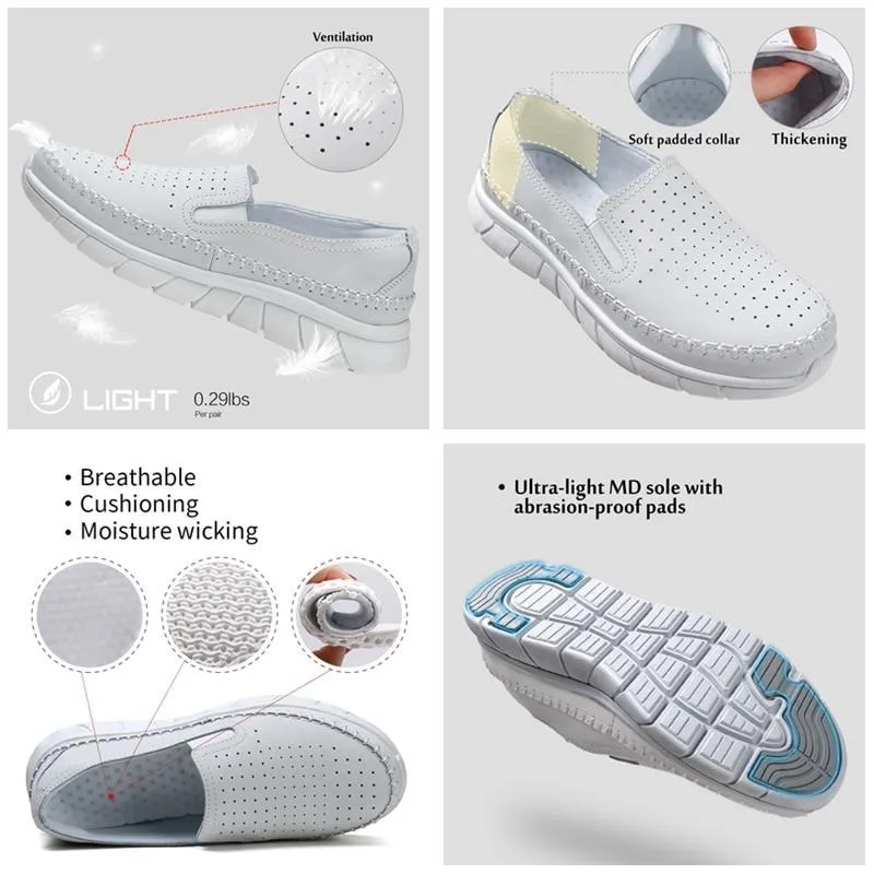 Women flats leather Loafers ballet flats sneakers