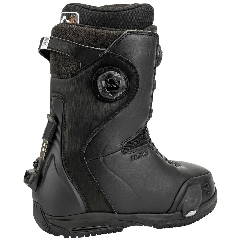 Womens Dynasty BOA Black 2025 Step On Snowboard Boots
