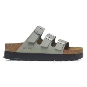Women's Papillio Florida Flex Platform Nubuck Leather 1029757 Color: Pure Sage