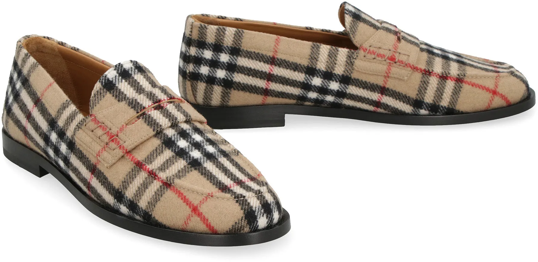 Wool loafers
