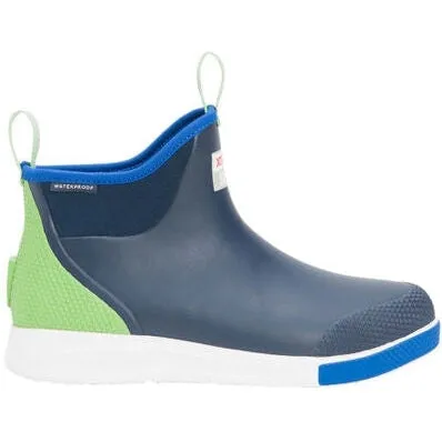 Xtratuf Men's Ankle 6" Waterproof Slip Resistant Deck Boot -Blue- ADSM200