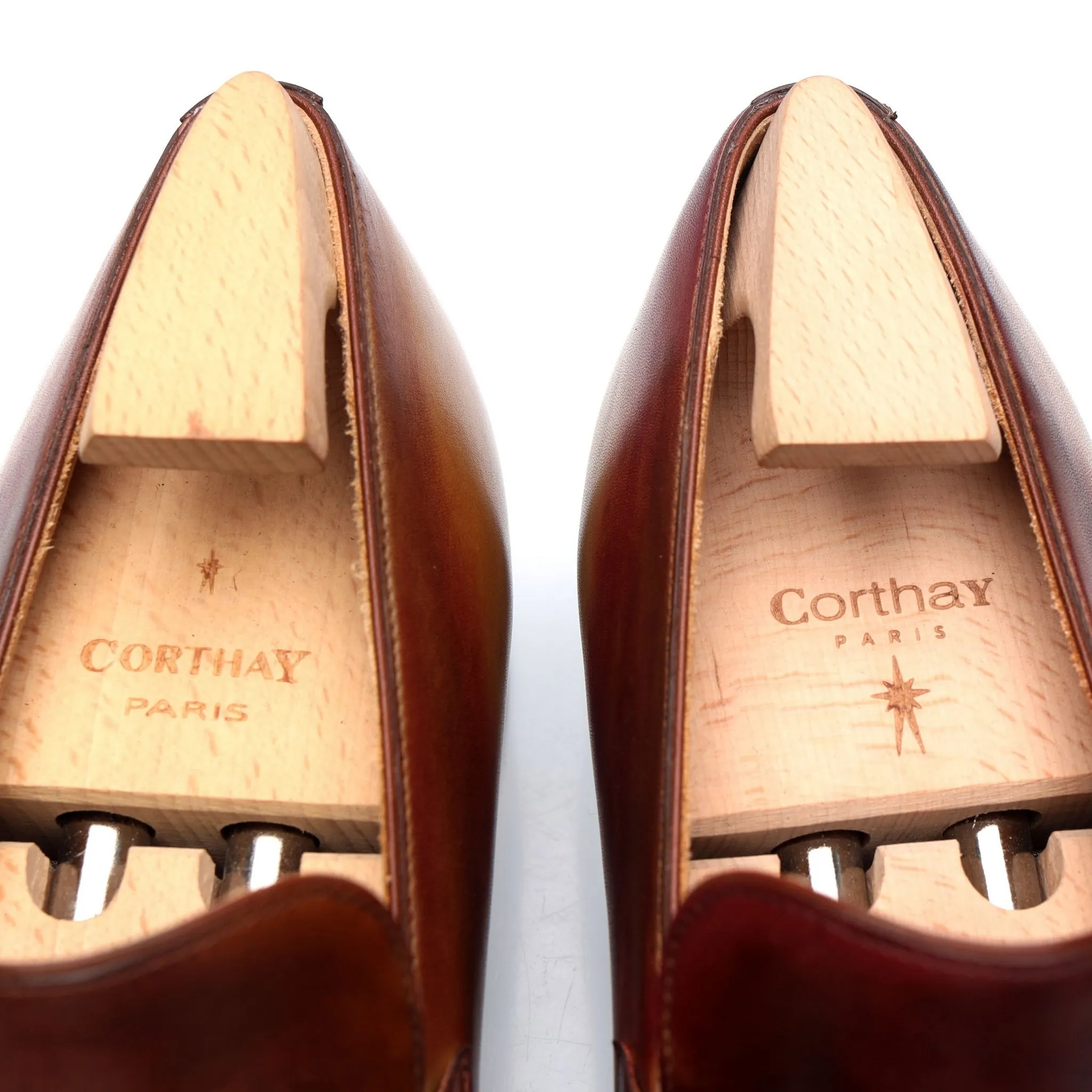 'Yawl' Tan Brown Leather Loafers UK 7.5 E