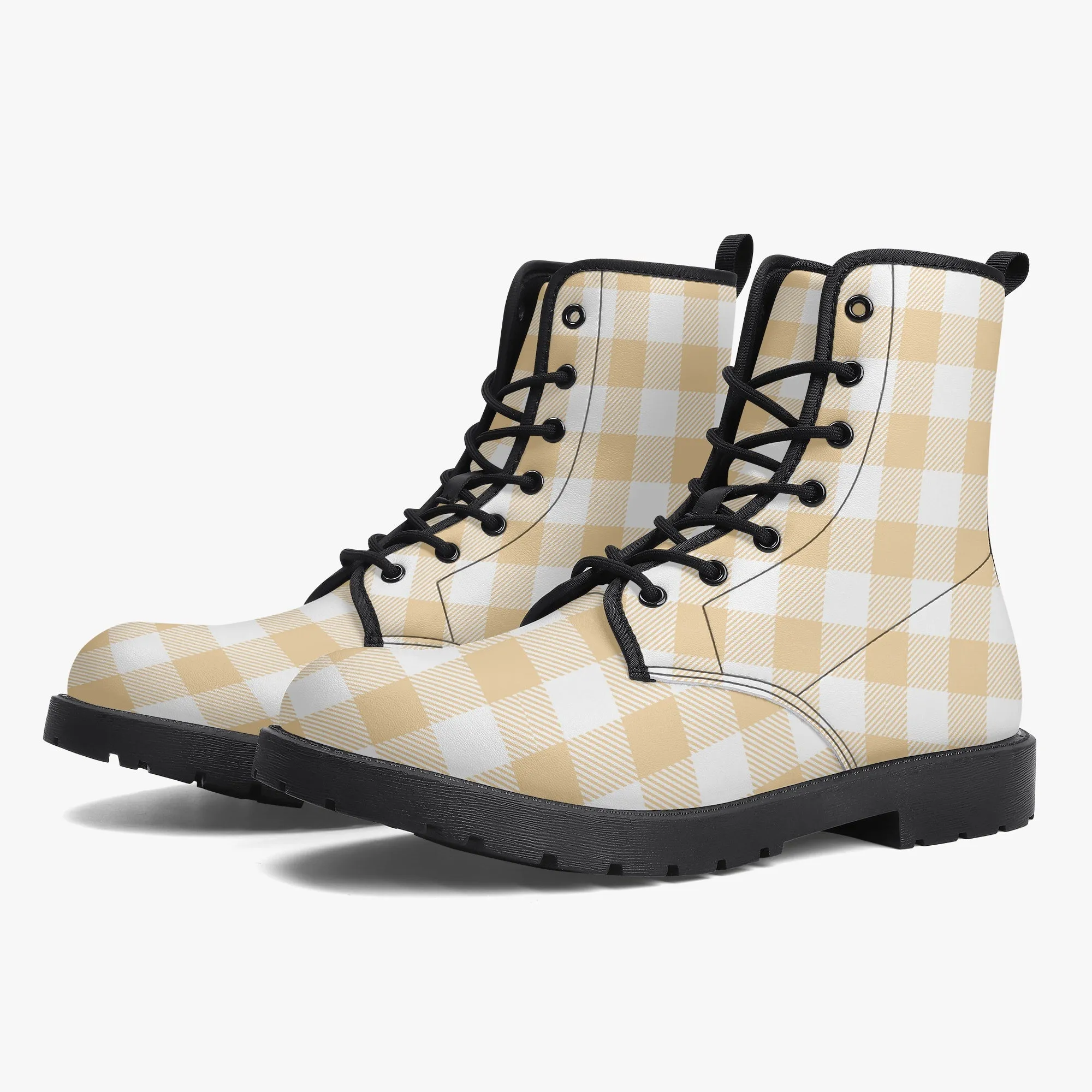 Yellow Checkered
